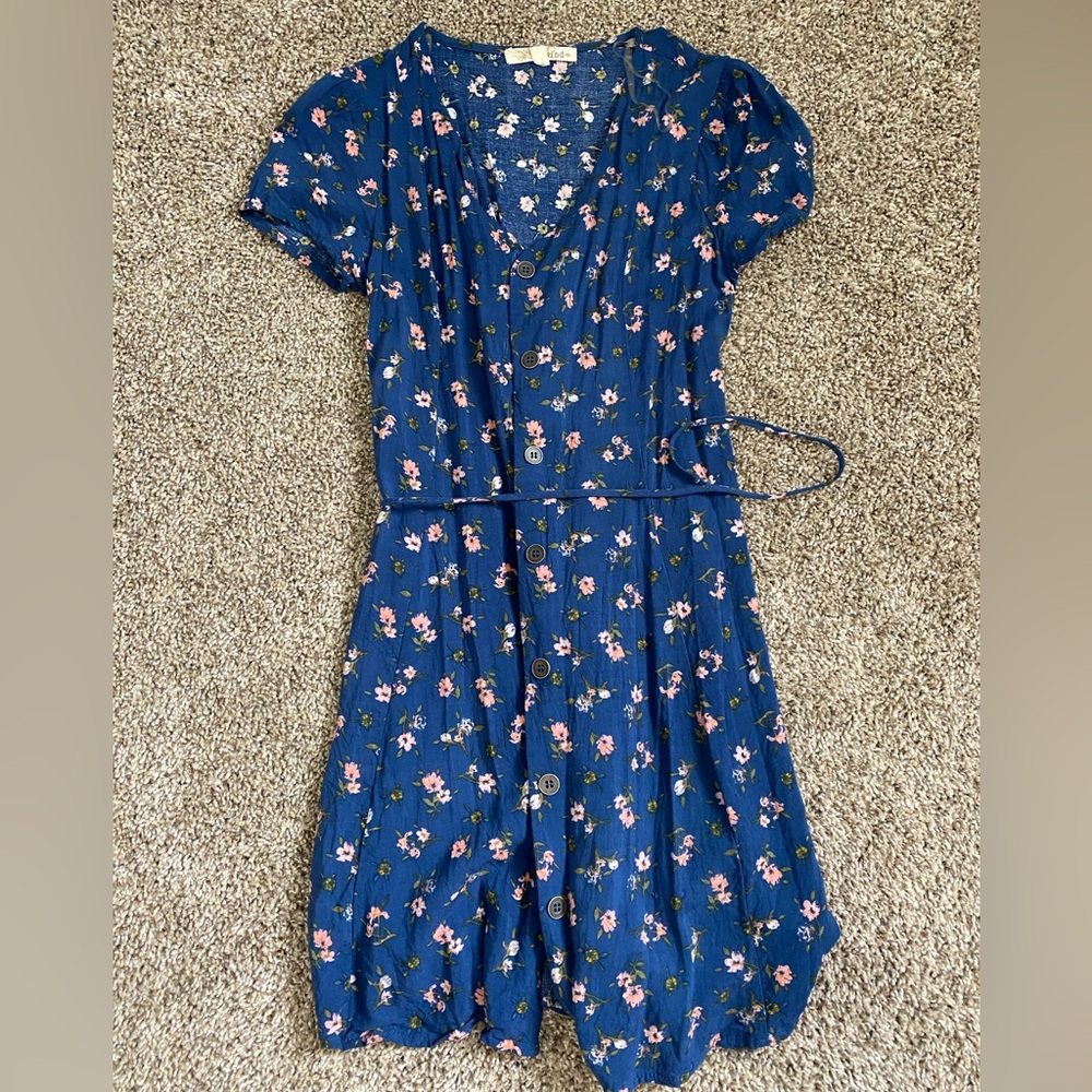 Rewind Floral Dress - Picture 1 of 5